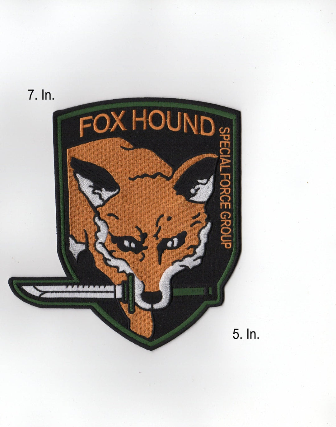 Metal Gear Solid Foxhound Back Patch