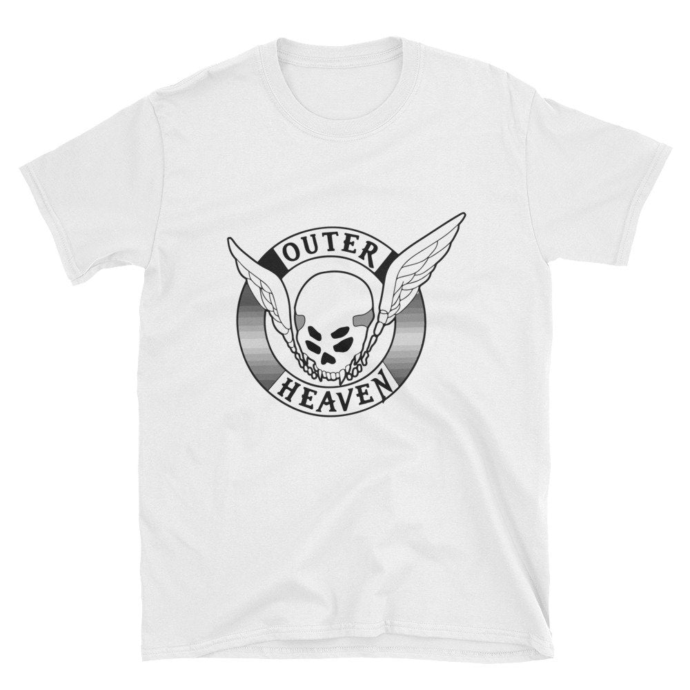Outer Heaven T Shirt Retro Design from Metal Gear Short-Sleeve Unisex – ZanzibarLand