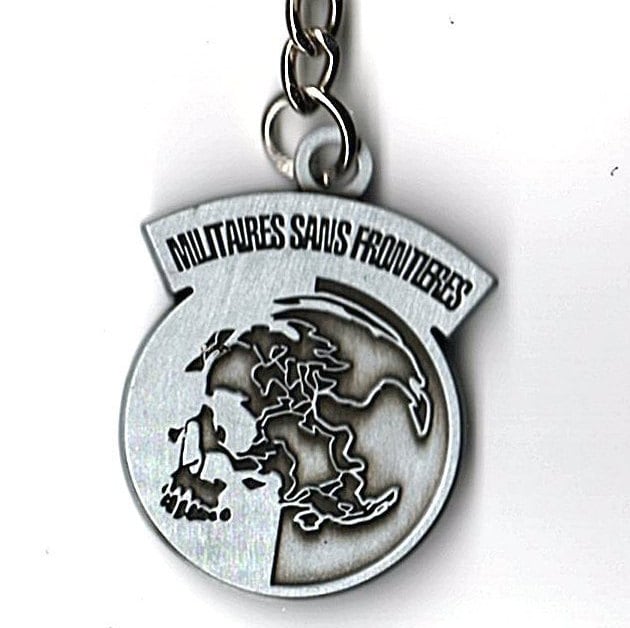 metal gear militaires sans frontieres MSF Key Chain Militaires Sans Frontieres From Metal Gear Solid Peace W – ZanzibarLand