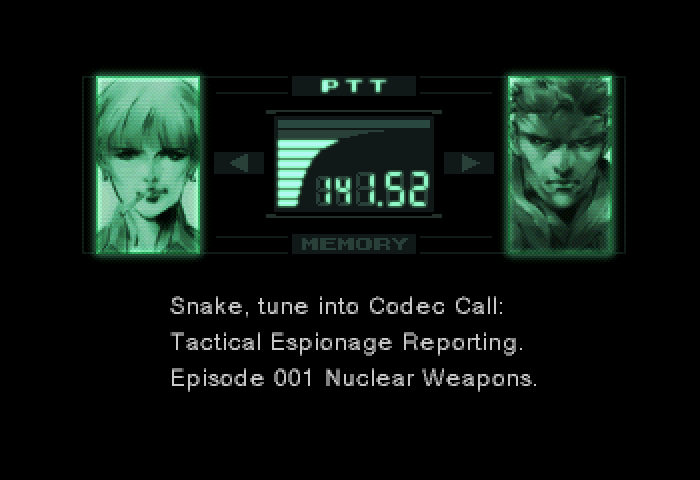 Codec Call: Tactical Espionage Reporting Ep. 001 Nuclear Weapons