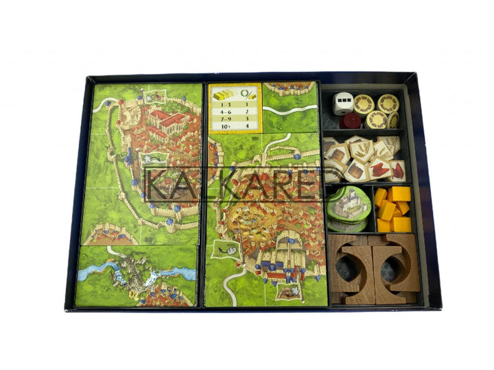 Kalkared Insert for Carcassonne