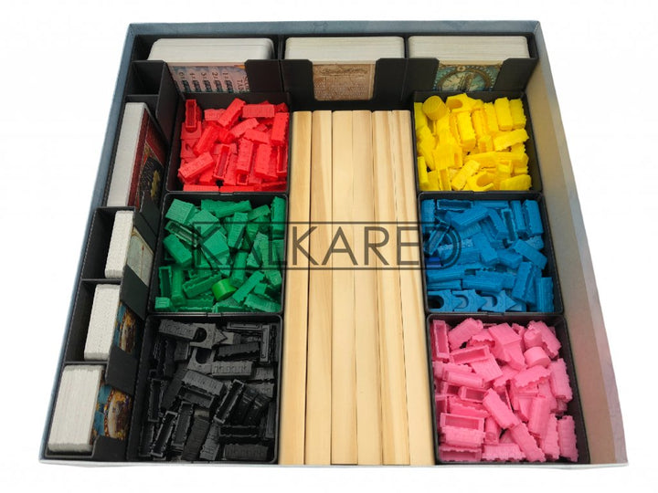 Kalkared Insert for Ticket to Ride Maxi