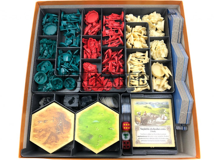 Kalkared Insert for Catan 1
