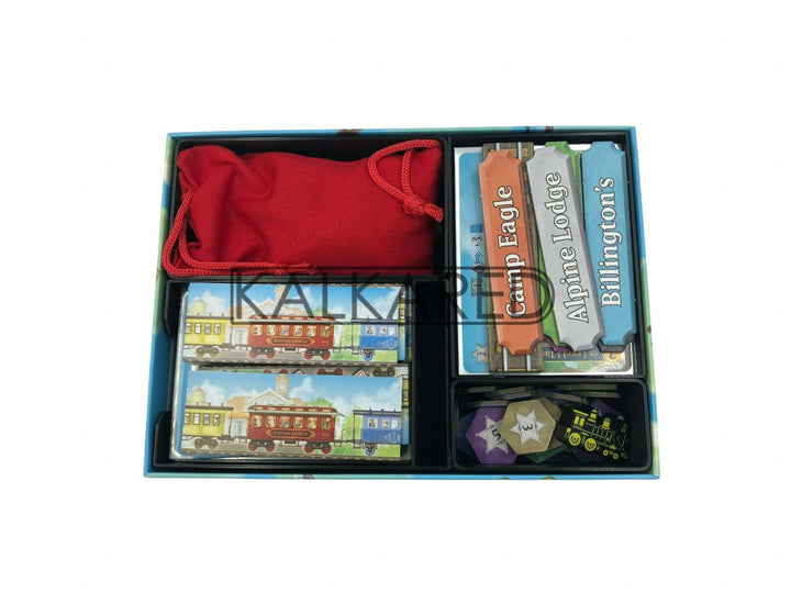 Kalkared Insert Isle for of Trains