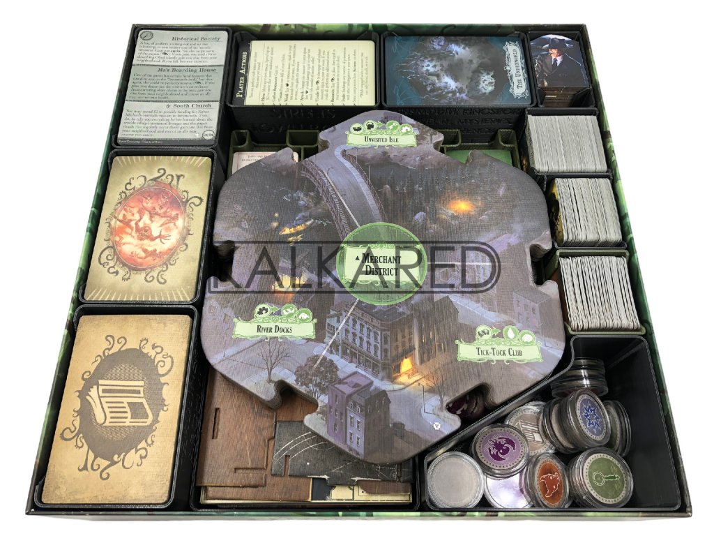 Kalkared Insert for Arkham Horror 3rd Edition Non-Sleeved Cards