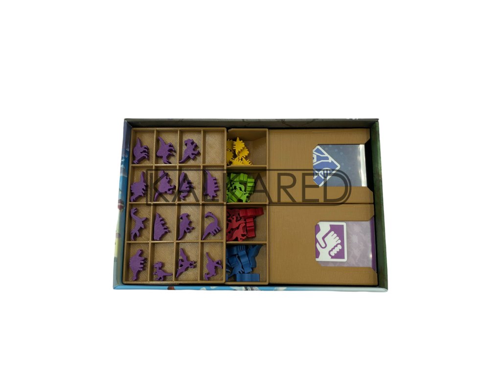 Kalkared Insert for Tiny Epic Dinosaurs