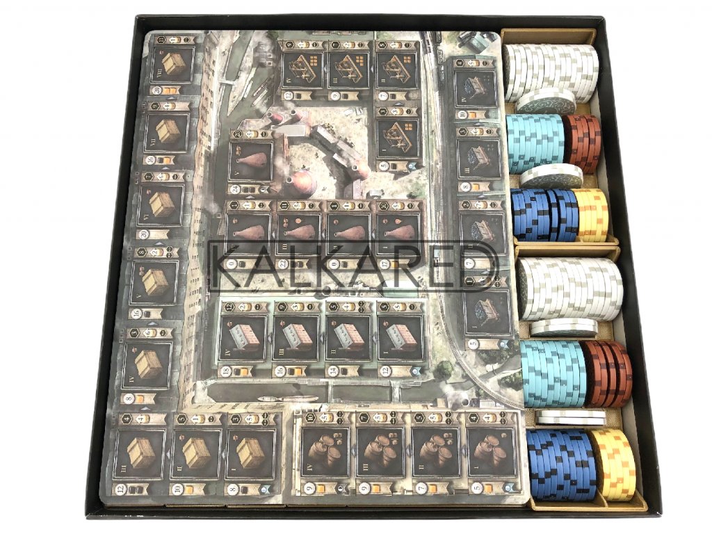 Kalkared Insert for Brass: Birmingham + Lancashire