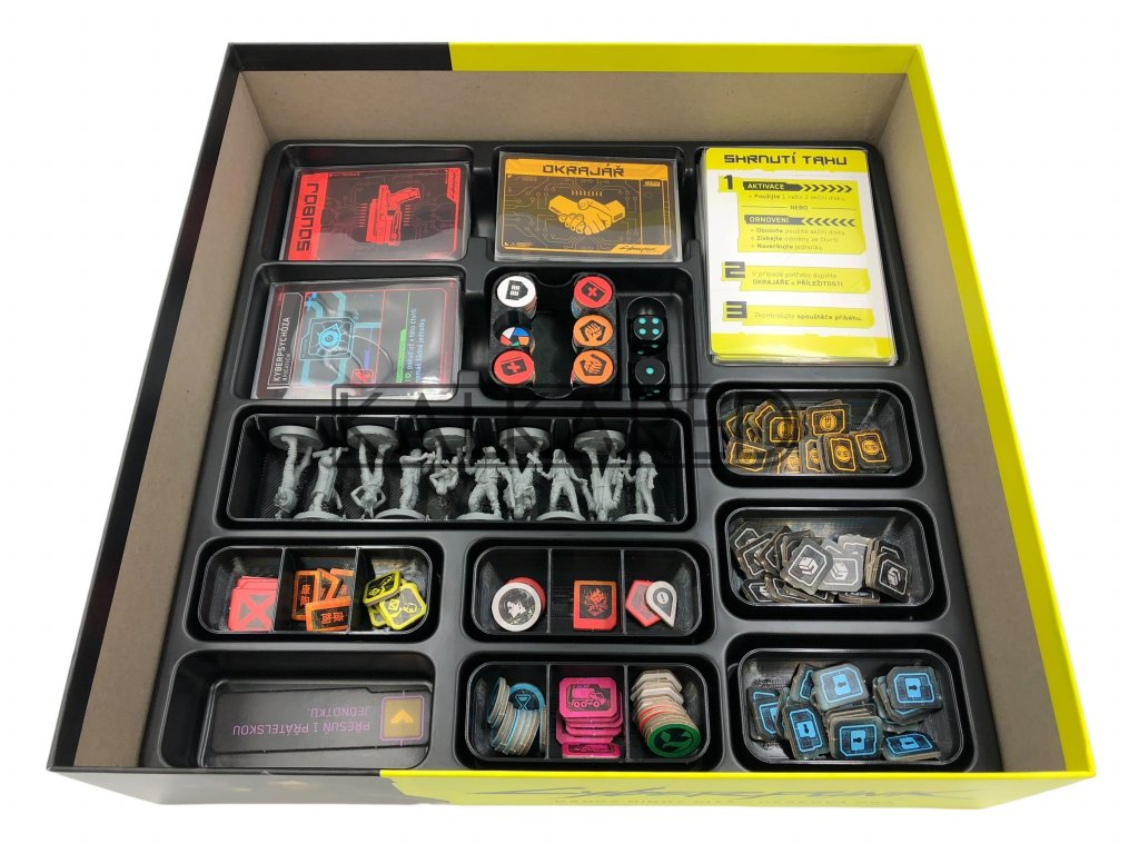 Kalkared Insert for Cyberpunk 2077 Gangs of Night City Retail Edition