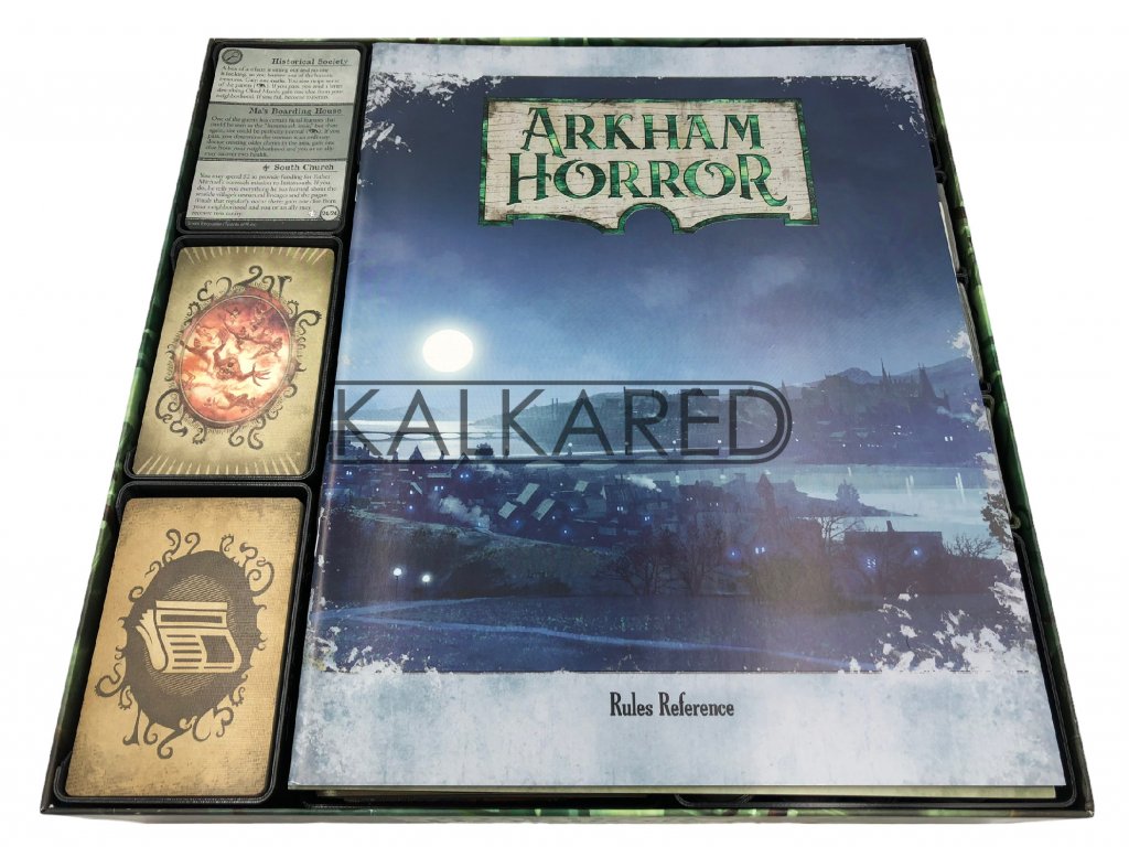 Kalkared Insert for Arkham Horror 3rd Edition Non-Sleeved Cards
