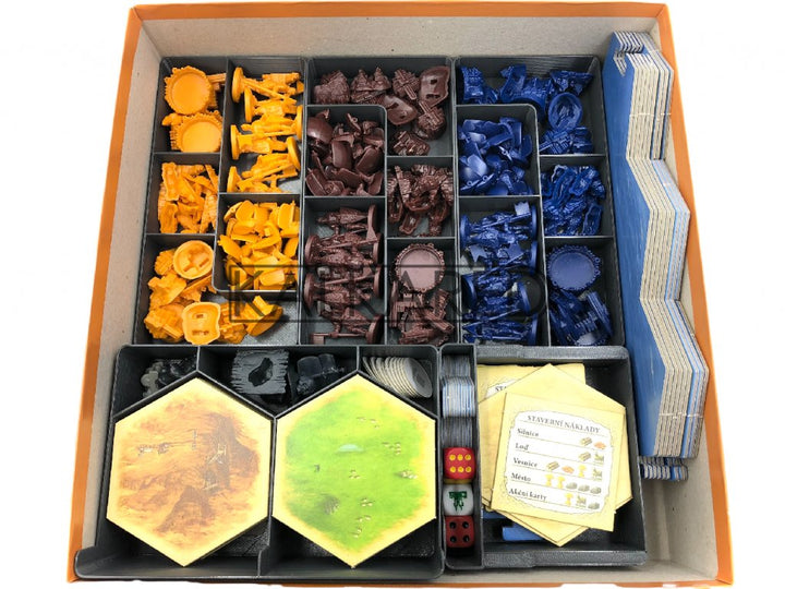 Kalkared Insert for Catan 1