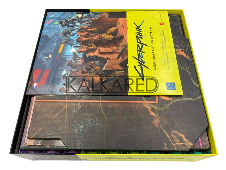 Kalkared Insert for Cyberpunk 2077 Gangs of Night City Retail Edition