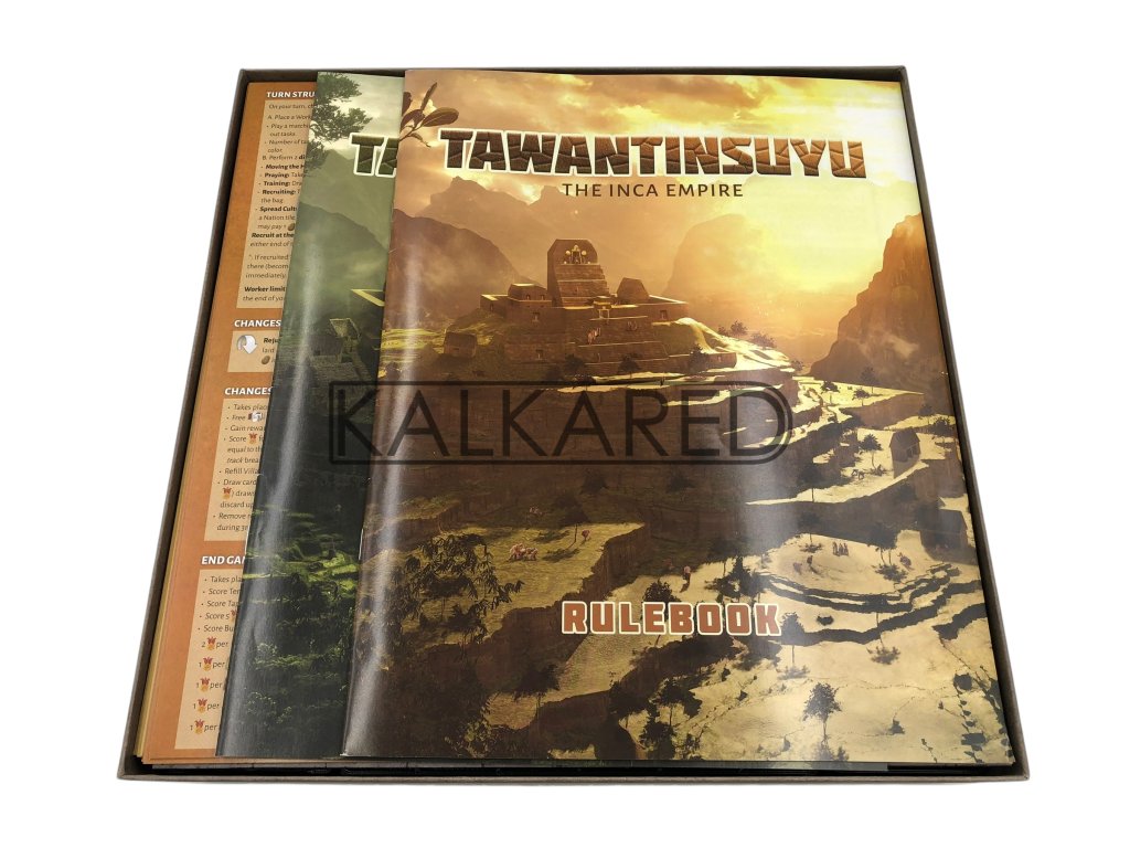 Kalkared Insert for Tawantinsuyu