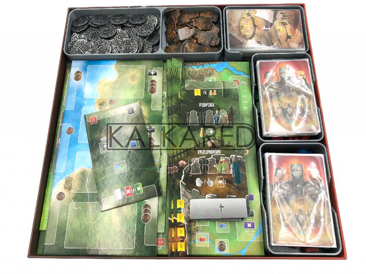 Kalkared Insert for Paladins of the West Kingdom