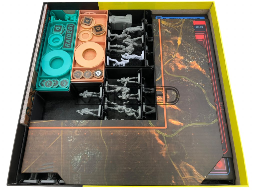 Kalkared Insert for Cyberpunk 2077 Gangs of Night City Exclusive Edition