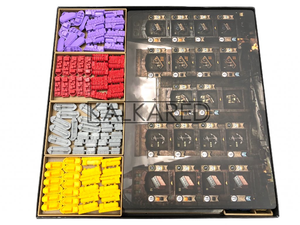 Kalkared Insert for Brass: Birmingham + Lancashire