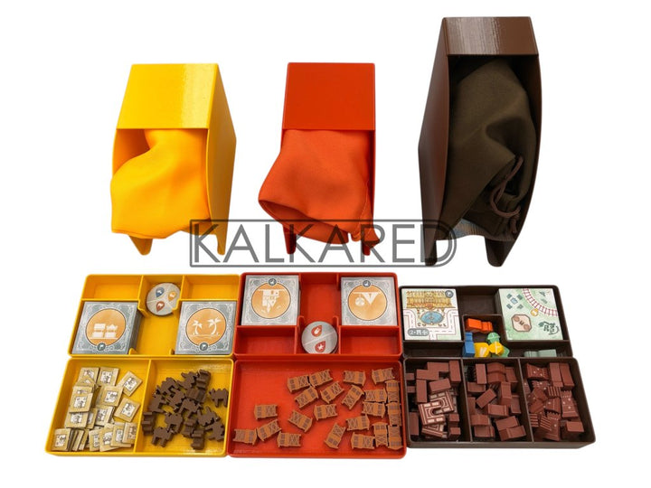 Kalkared Insert for Railroad Tiles: Collectors Edition