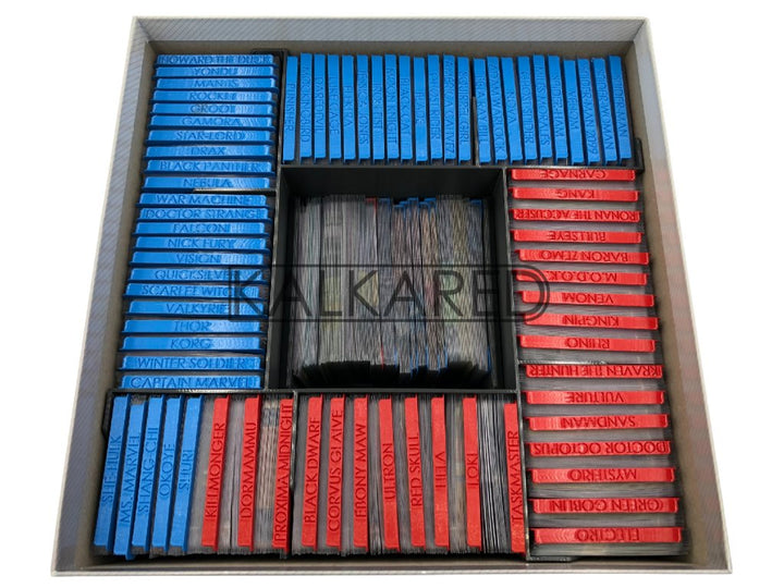 Kalkared Insert for Marvel United KS Allin