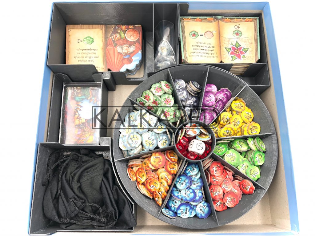 Kalkared Insert for Quacks of Quedlinburg