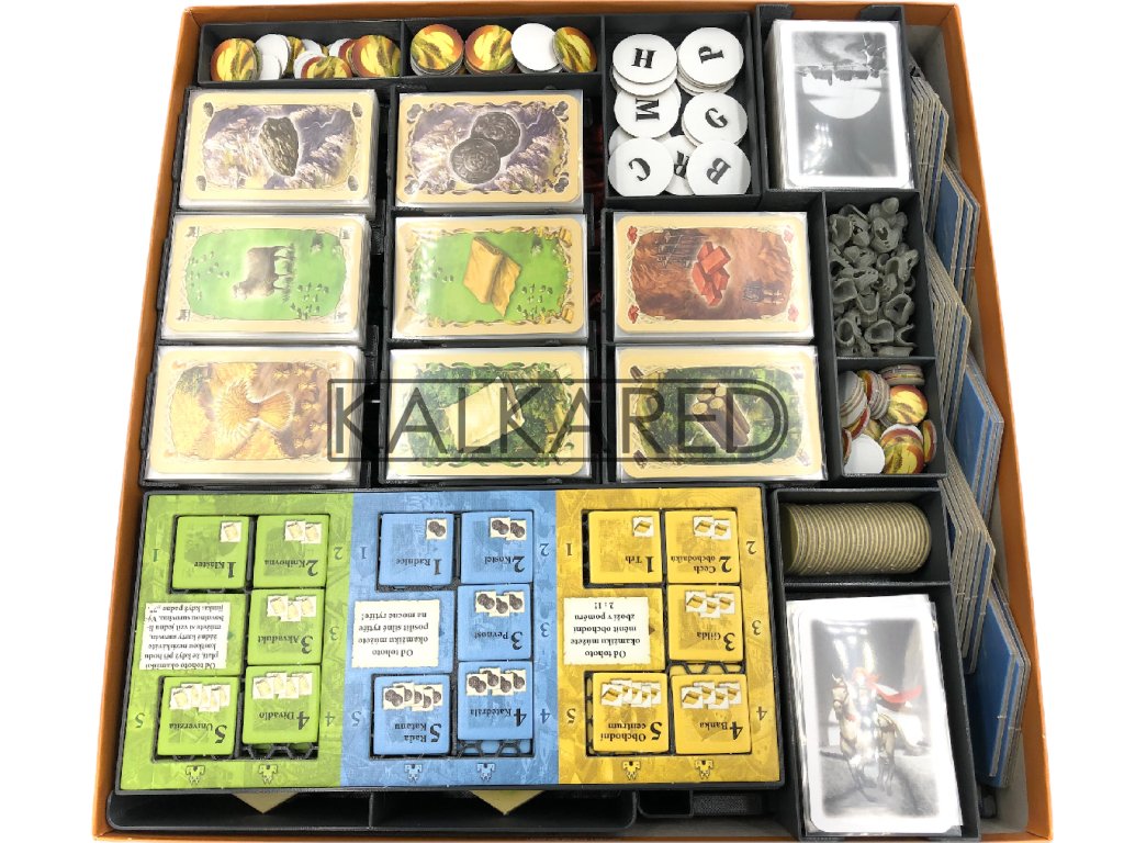Kalkared Insert for Catan 1