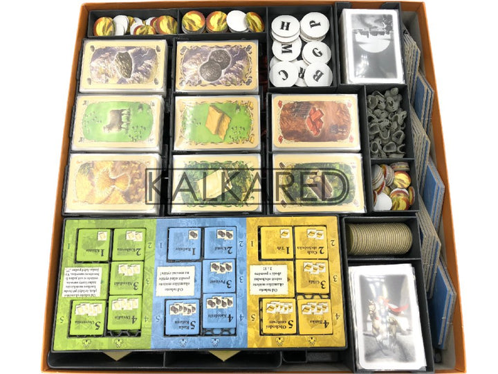 Kalkared Insert for Catan 1