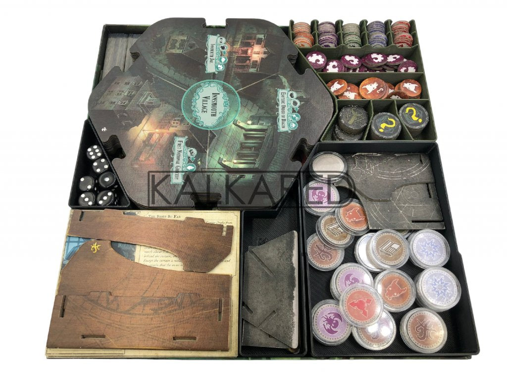 Kalkared Insert for Arkham Horror 3rd Edition Sleeved Cards