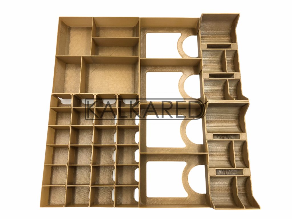 Kalkared Insert for Brass: Birmingham + Lancashire