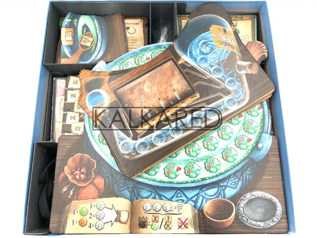 Kalkared Insert for Quacks of Quedlinburg