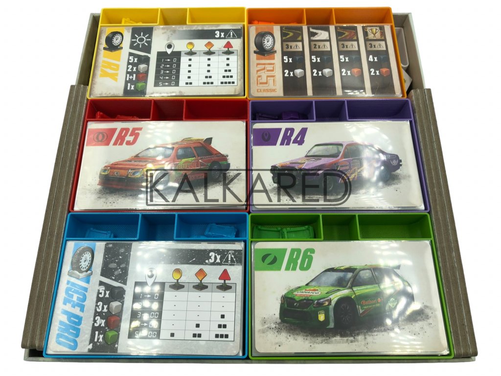Kalkared Insert for Rallyman: Dirt