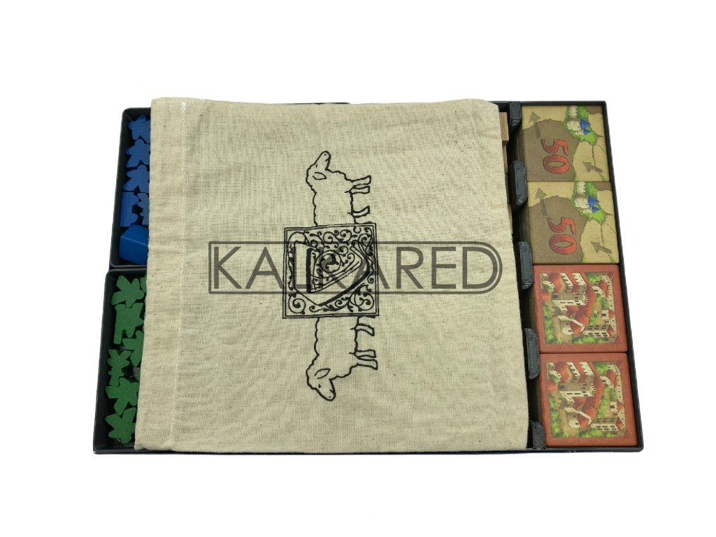 Kalkared Insert for Carcassonne