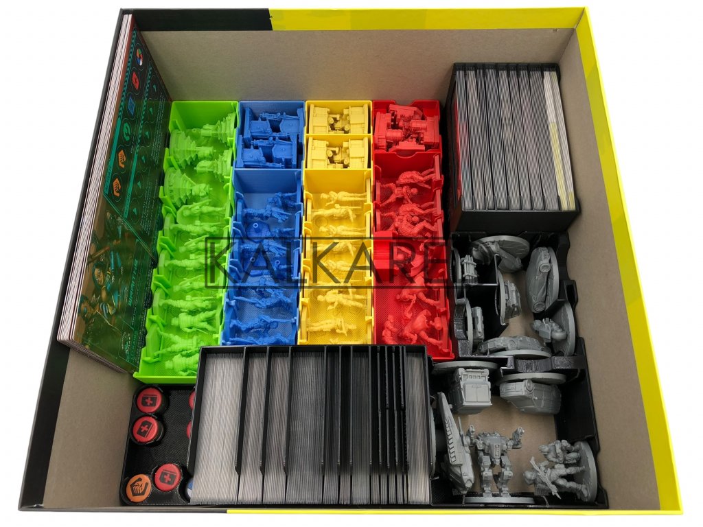 Kalkared Insert for Cyberpunk 2077 Gangs of Night City Exclusive Edition