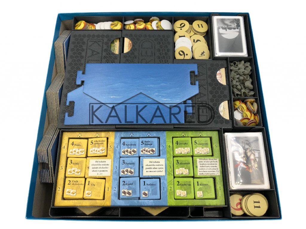 Kalkared Insert for Catan 1