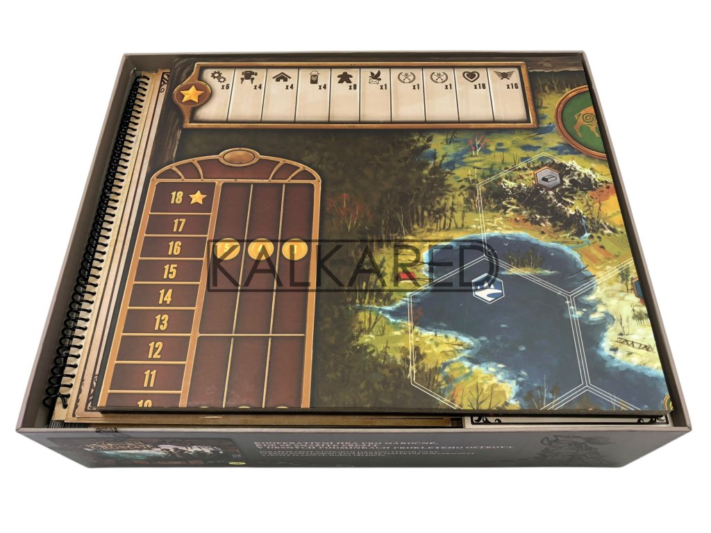 Kalkared Insert for Scythe Core Box