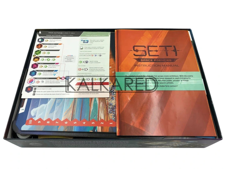 Kalkared Insert for SETI + Space Agencies