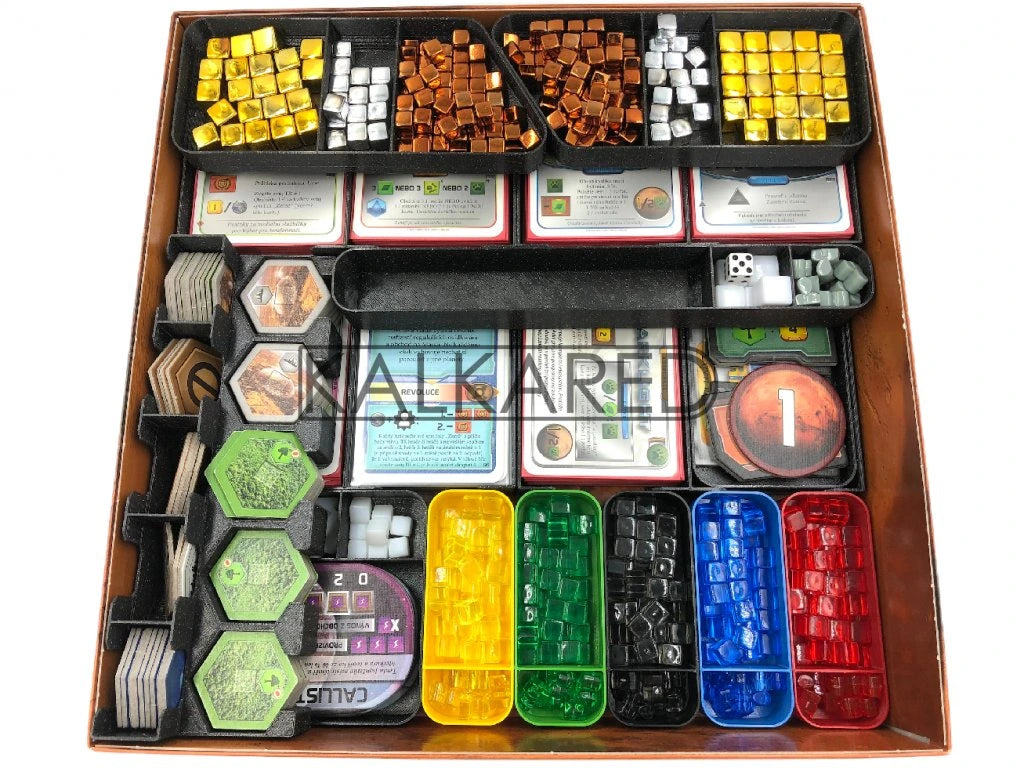 Kalkared Insert for Terraforming Mars
