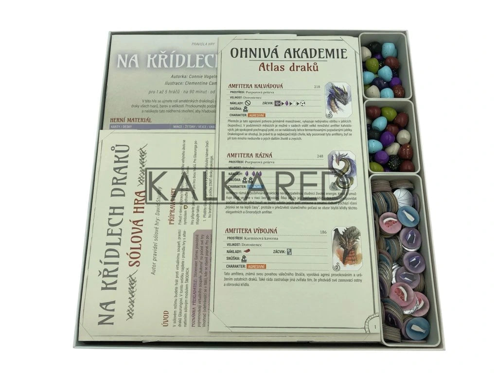 Kalkared Insert for Wyrmspan