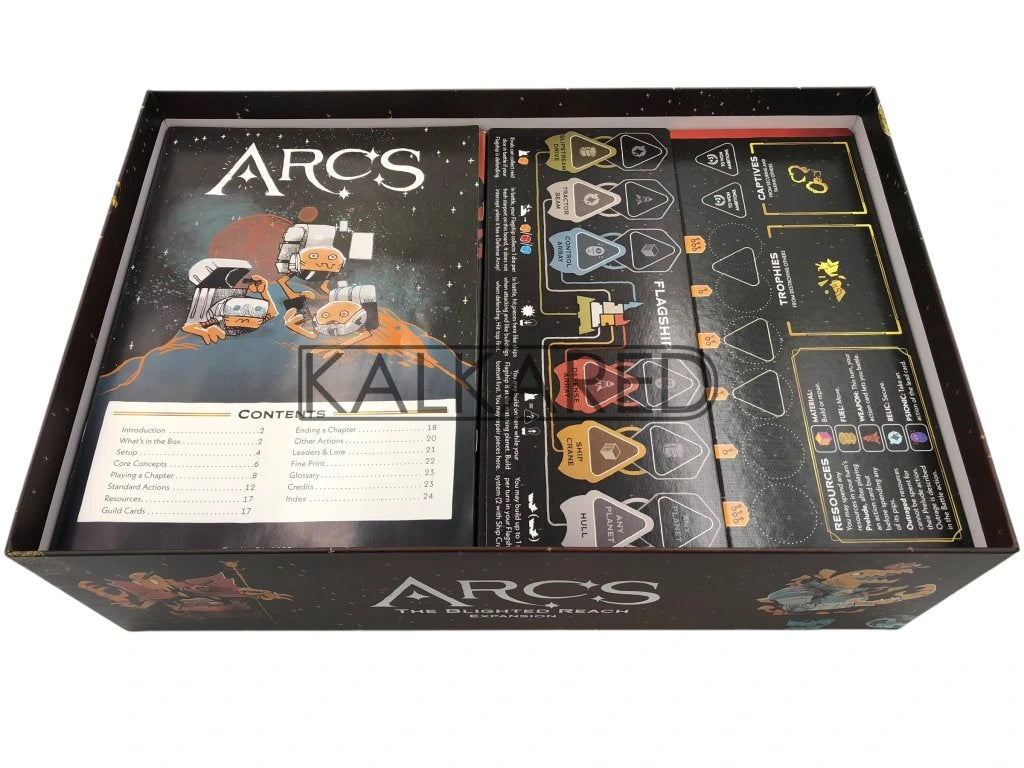 Kalkared Insert for Arcs
