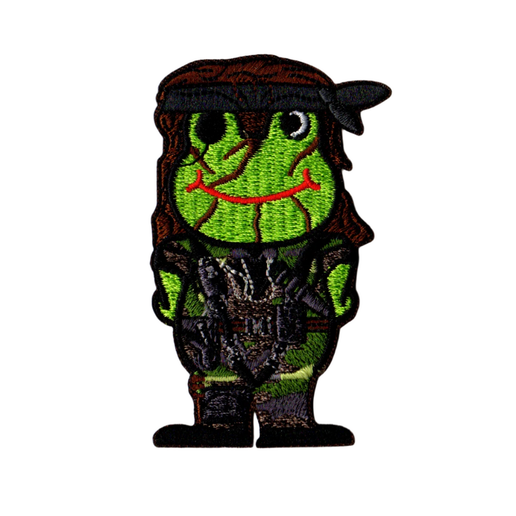 metal gear solid 3 kerotan Kerotan Frog Big Boss from Metal Gear Solid 3 Snake Eater Iron on Patc – ZanzibarLand