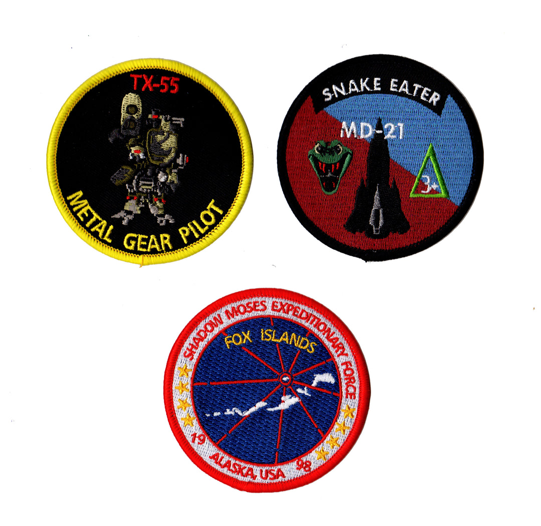 Metal Gear Solid Special Projects Patches