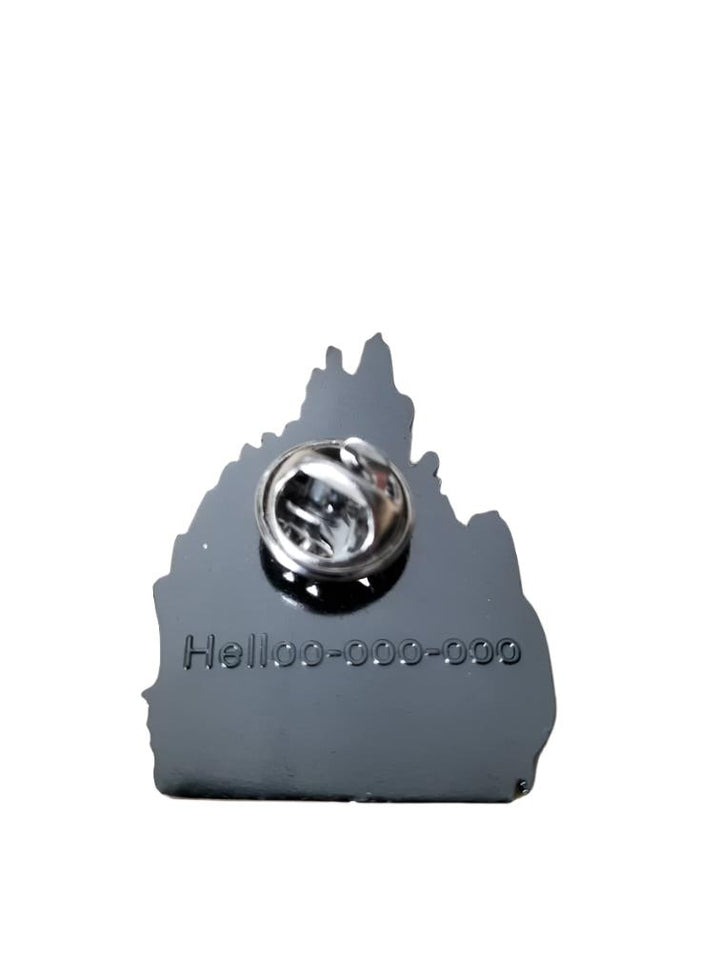 Twin Peaks Pin Dougie Jones Silver Mistake Casino