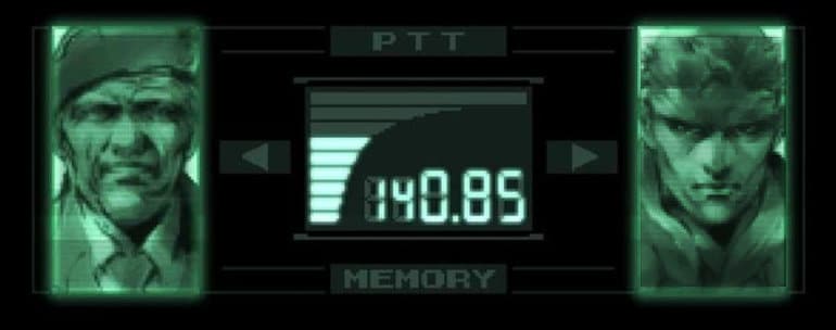 Metal Gear Solid Codec Pin with Snake and Colonel Campbell