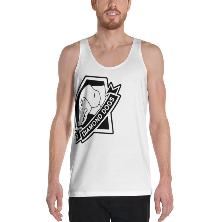 Diamond Dogs Black and White Tank Top From Metal Gear Solid V The Phantom Pain