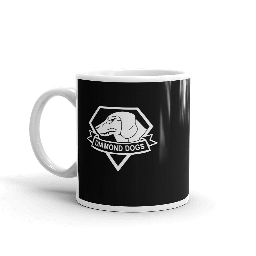 Metal Gear Solid Black Diamond Dogs Coffee Mug