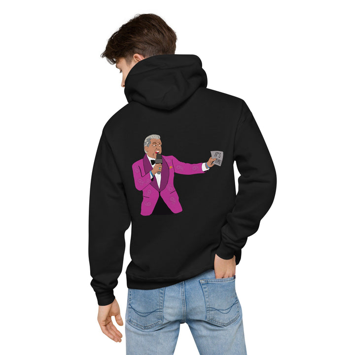 Bruce Buffer It's Time MMA Ring Announcer Unisex Fleece hoodie