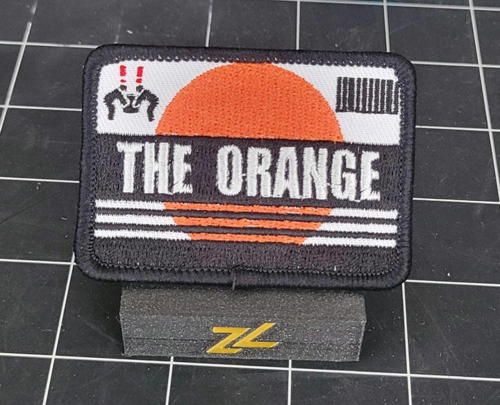 Metal Gear Solid 2 Cardboard Box The Orange Iron on Patch