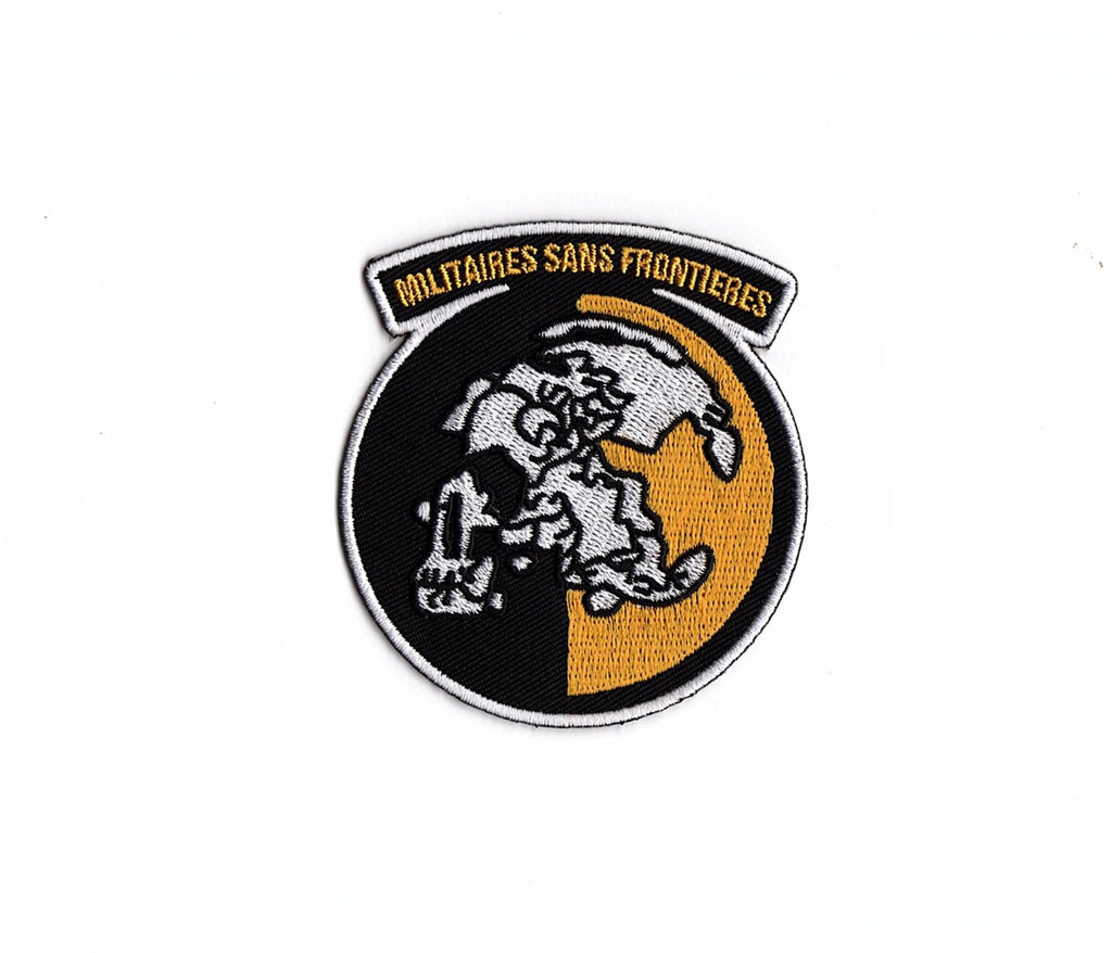 MSF Patch Militaire Sans Frontières From Metal Gear Solid Peace Walker