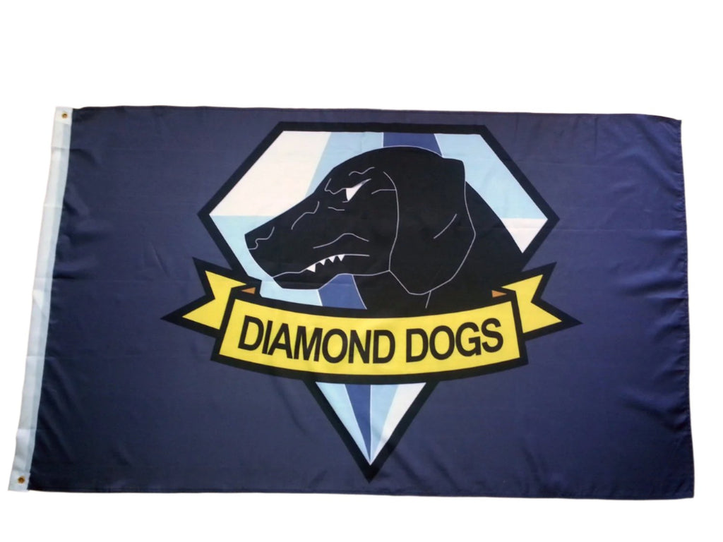 diamond dogs metal gear Metal Gear Solid Diamond Dogs Flag The Phantom Pain