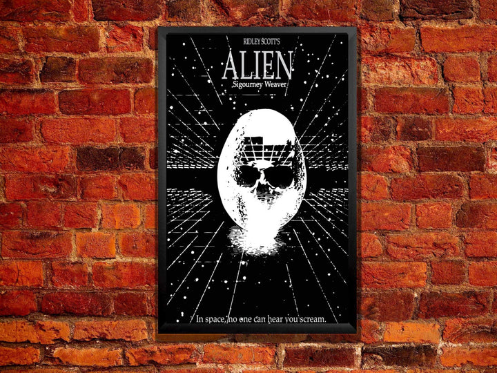 Alien Movie Poster - In Space, No One Can Hear You Scream from ZanzibarLand